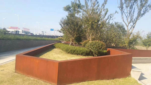 宁安耐候钢挡土墙